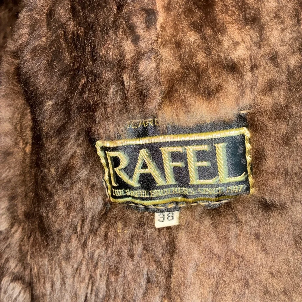 RAFEL Men’s Vintage Suede Western County Coat